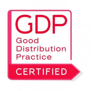 LOGO_GDP_W Good Dustribution Practice Certified Certificado